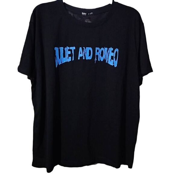 RoMWe Juliet and Romeo graphic T-shirt Size XL NWT - Picture 2 of 7